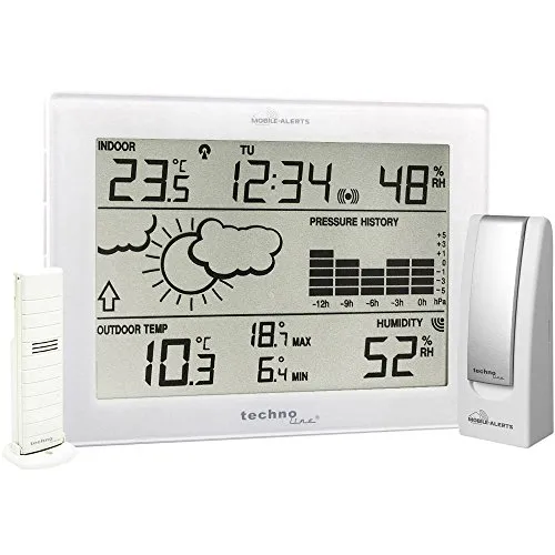 Technoline MA 10006 WLAN-Wetterstation Set Gateway Weiß