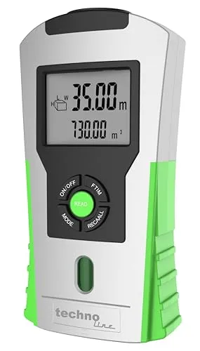 Technoline WZ1100 Ultraschall-Entfernungsmesser 16 m mit Laser