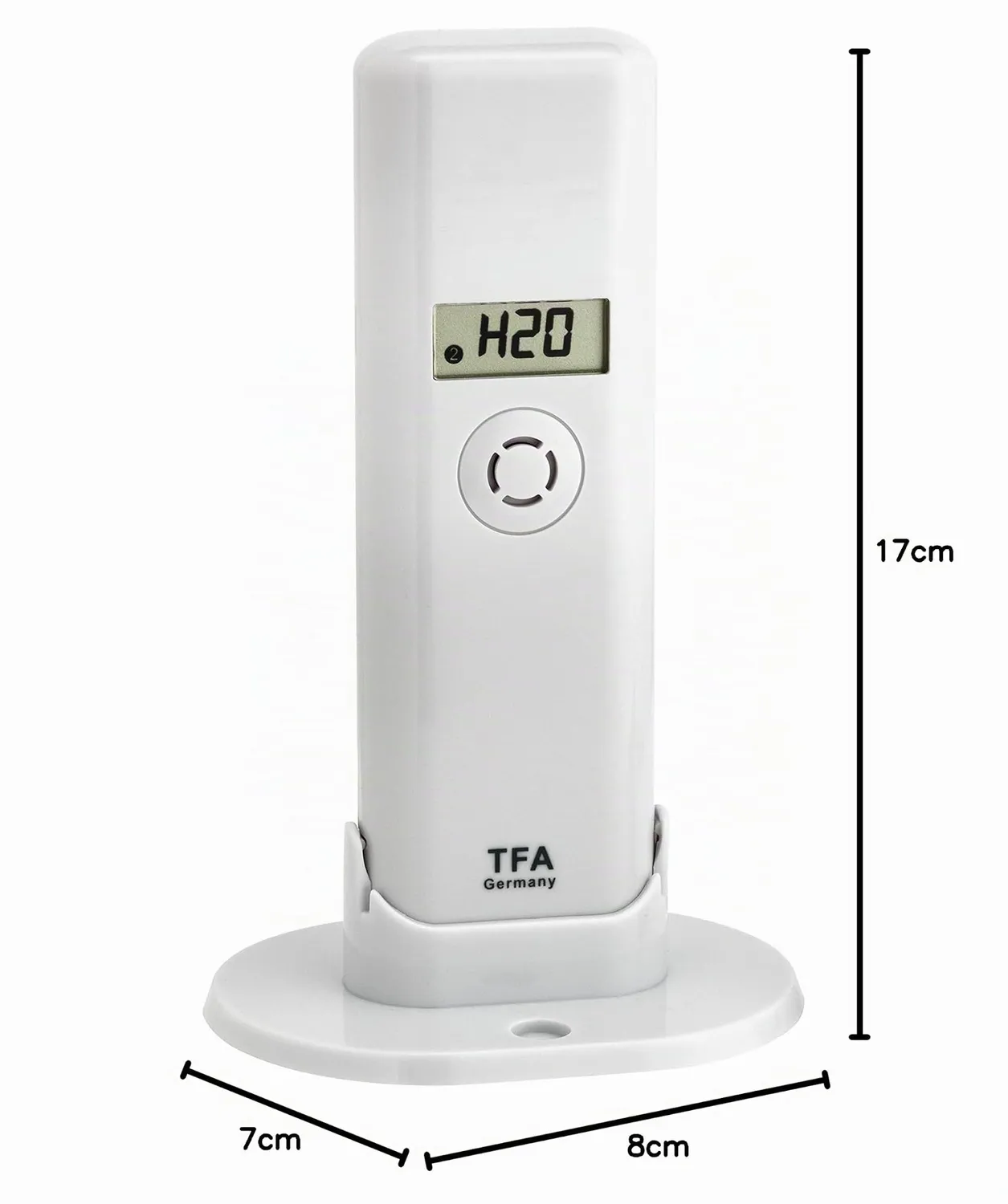 TFA Dostmann WeatherHub Thermo-Hygro-Sender Wassermelder