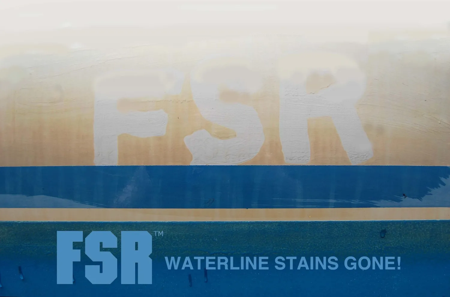 Davis FSR 792 Gel Fleckentferner Fiberglas Rost Wasserlinie