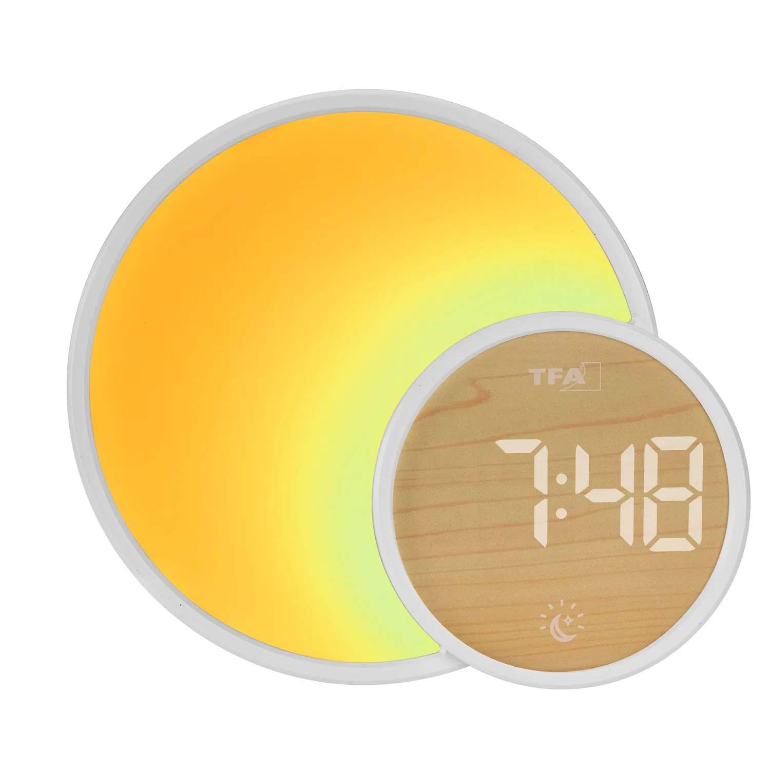 TFA Dostmann Soluna Mini 60.2050 Lichtwecker weiß Sonnenaufgang