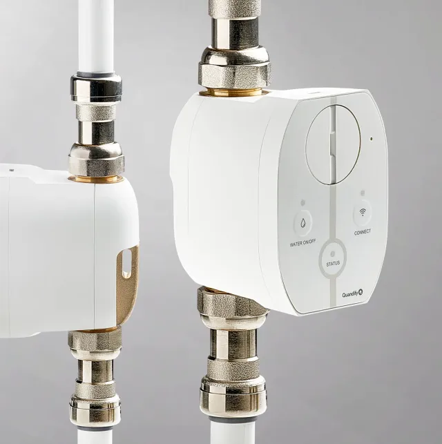 Quandify CubicSecure Wasserabsperrventil WLAN Ultraschall