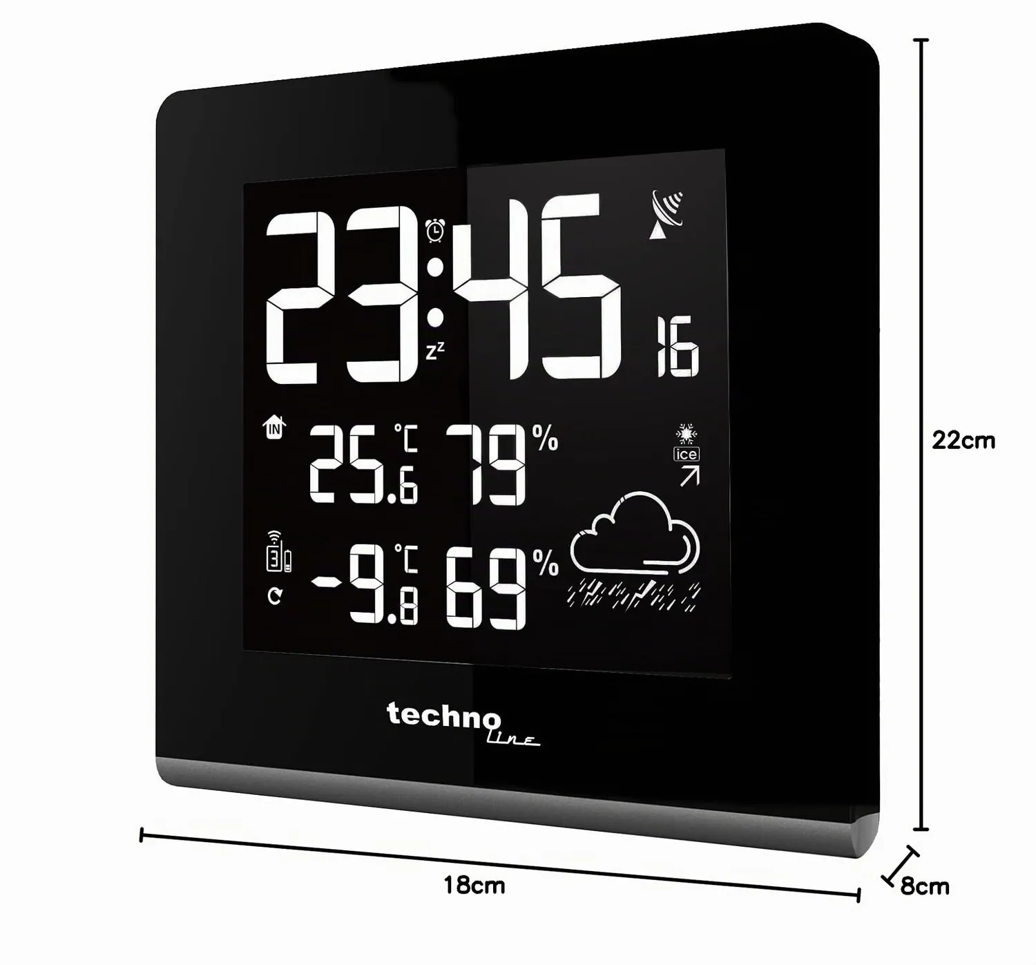 Technoline WS 9065 Wetterstation mit USB-Ladefunktion