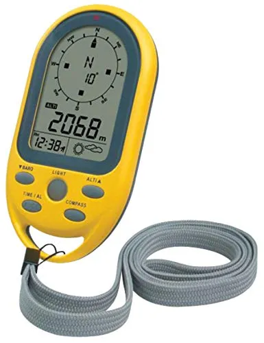 Technoline EA 3050 Kompass gelb mit Höhenmesser