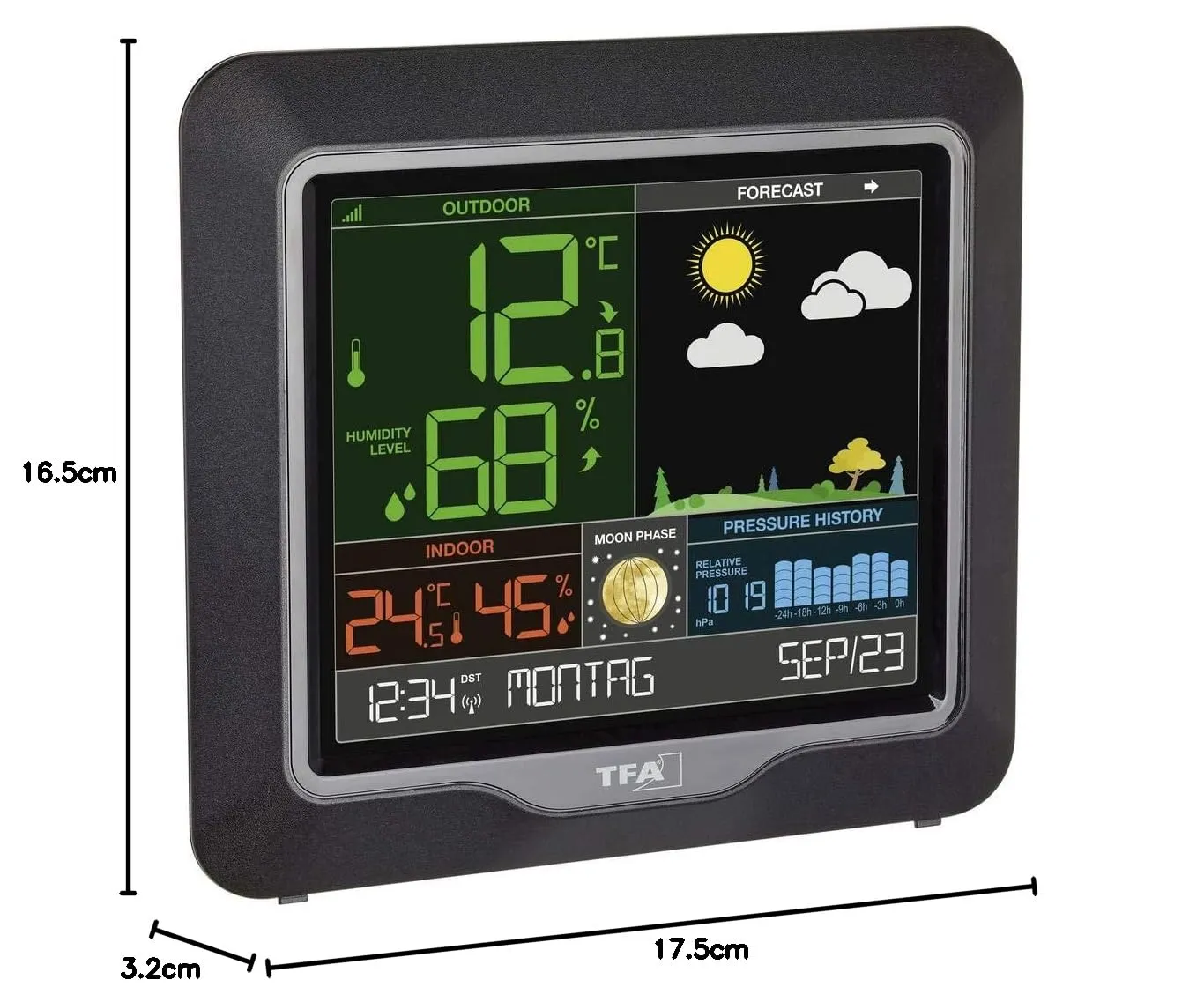 TFA Dostmann Season 35.1150.01 Funk-Wetterstation