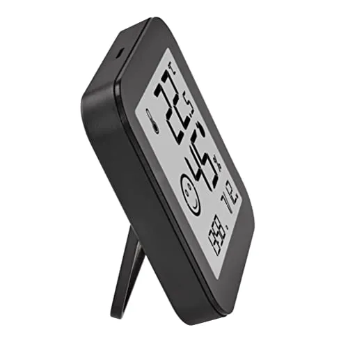TFA Dostmann Black & White 30.5054.01 Thermo-Hygrometer E-Ink schwarz
