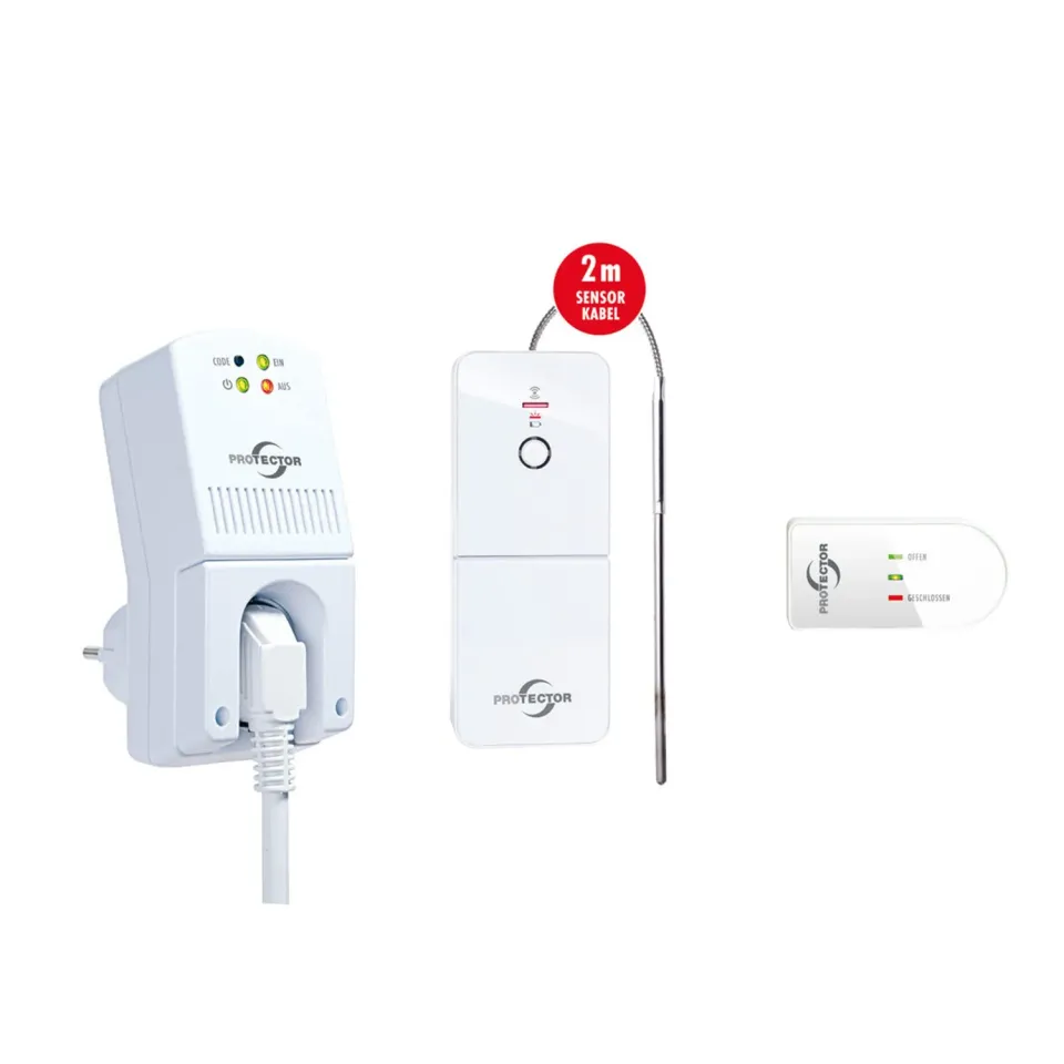 Protector AS-5030.3 Funk-Abluftsteuerung mit Thermo-Sensor