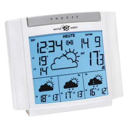 Technoline WD 4001 WetterDirekt Wetterstation weiß 4-Tage