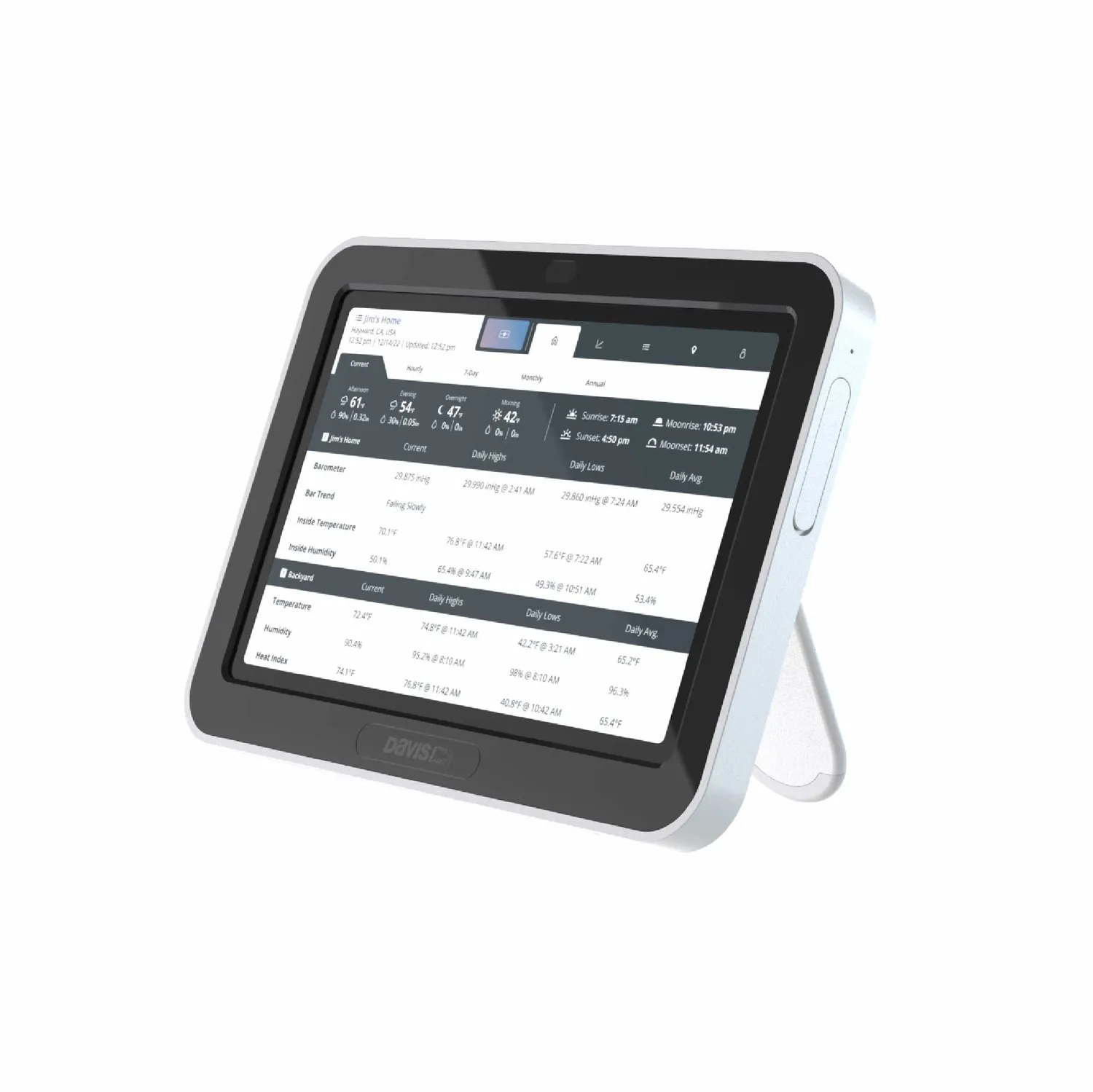 Davis Vantage Pro2 6252 Wetterstation mit Konsole metrisch Funk