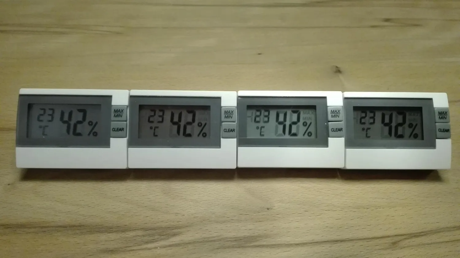 TFA Dostmann 30.5005.02 Thermo-Hygrometer Mini Weiß