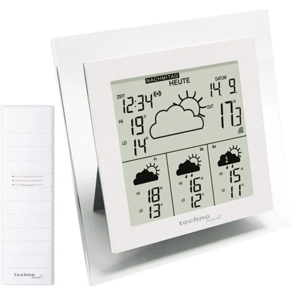 Technoline WD 4002 WetterDirekt-Station transparent 4 Tage