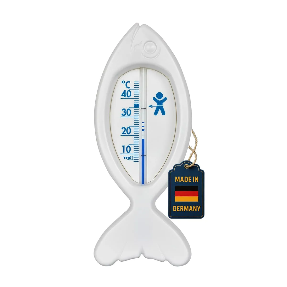 TFA Dostmann Fisch 14.3017.06 Badethermometer blau BPA-frei