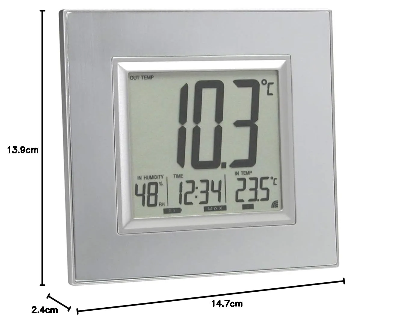 Technoline WS 8301-IT Wetterstation Kabelsonde Uhr