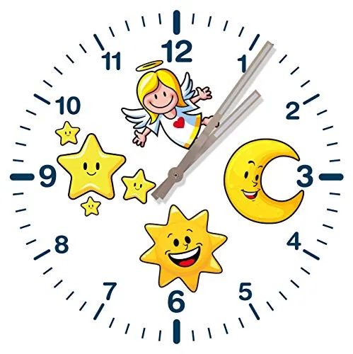 Technoline Clupy WT7160 Kinderwanduhr 30 cm nachtleuchtend