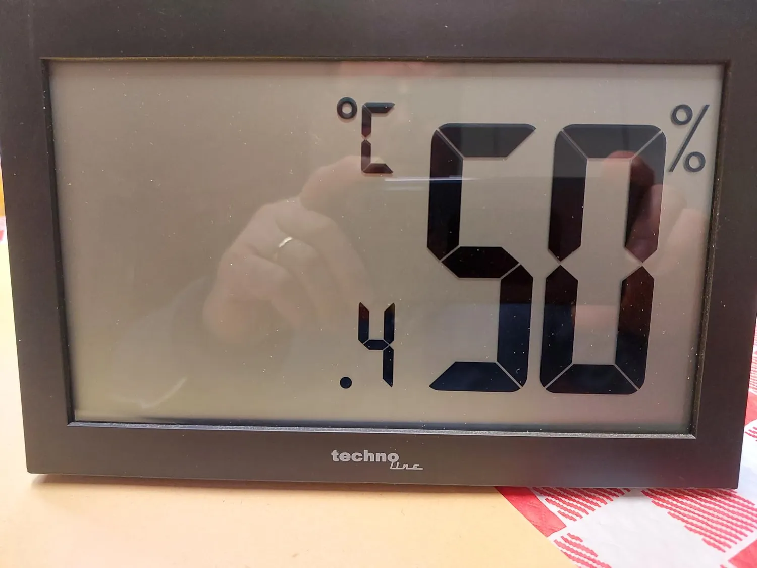 Technoline WS9465 Thermo-Hygrometer schwarz Jumbo-Display