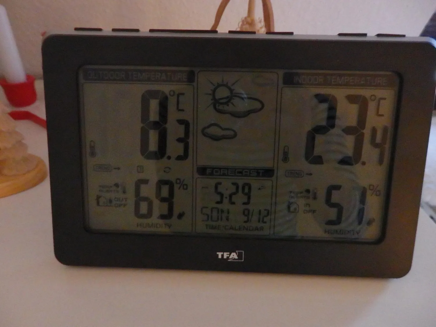 TFA Dostmann Mondo 35.1151.01 Funkwetterstation Bundle Batterien