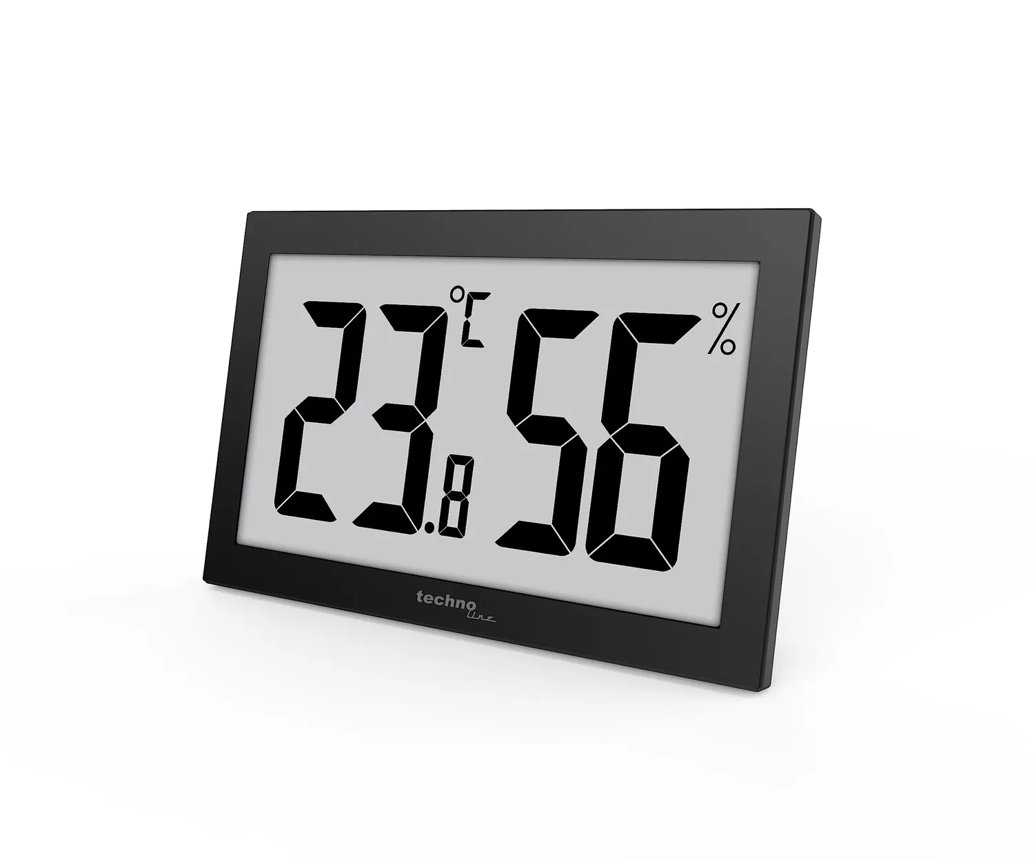 Technoline WS9465 Thermo-Hygrometer schwarz Jumbo-Display