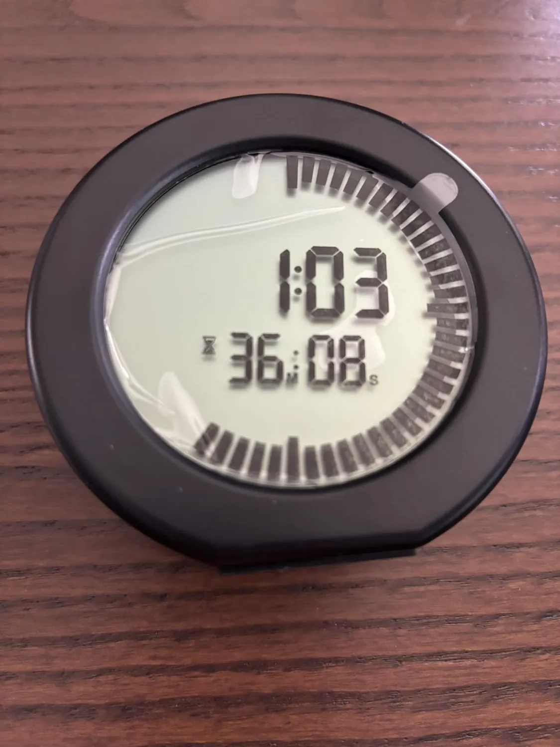 TFA Dostmann 60.2569 digitaler Funk-Wecker Timer schwarz