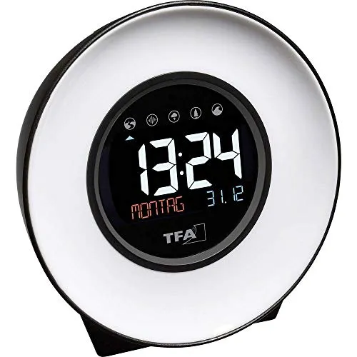 TFA Dostmann Moodlight 60.2023.02 Lichtwecker weiß Naturklang