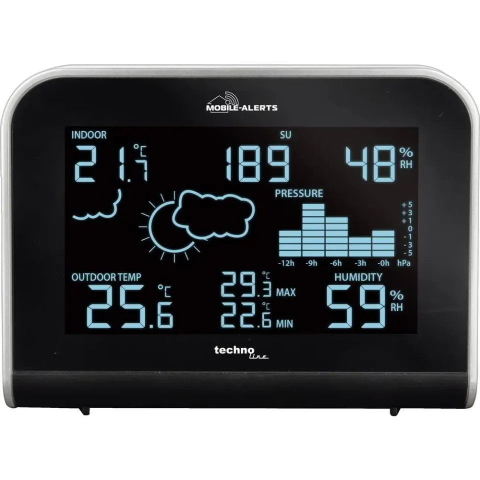 Technoline Mobile Alerts MA 10920 Wetterstation Funk App