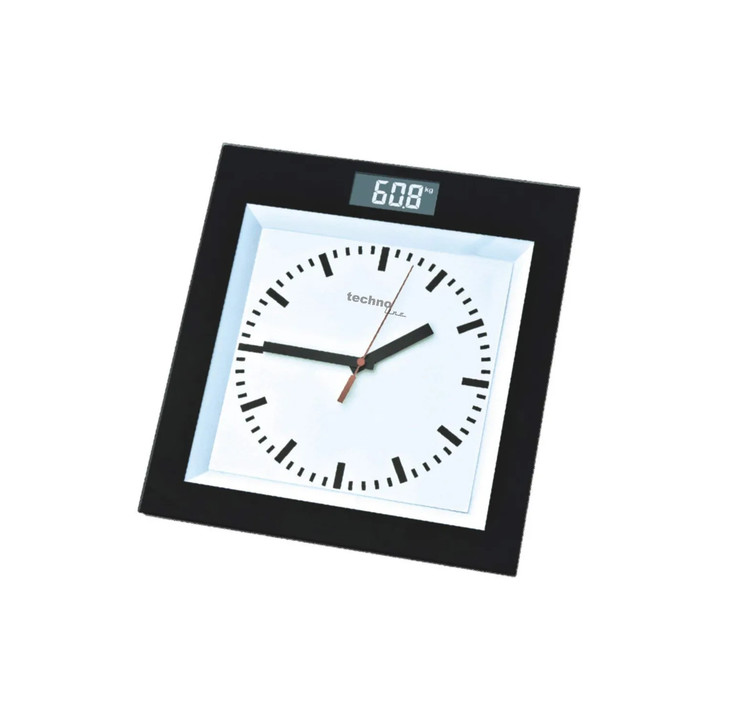 Technoline PW 300 Personenwaage 180 kg mit Uhr