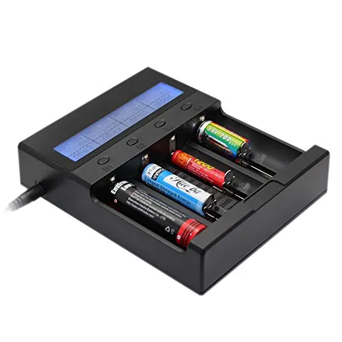 Technoline BC 3500 Ladegerät mit LCD-Display