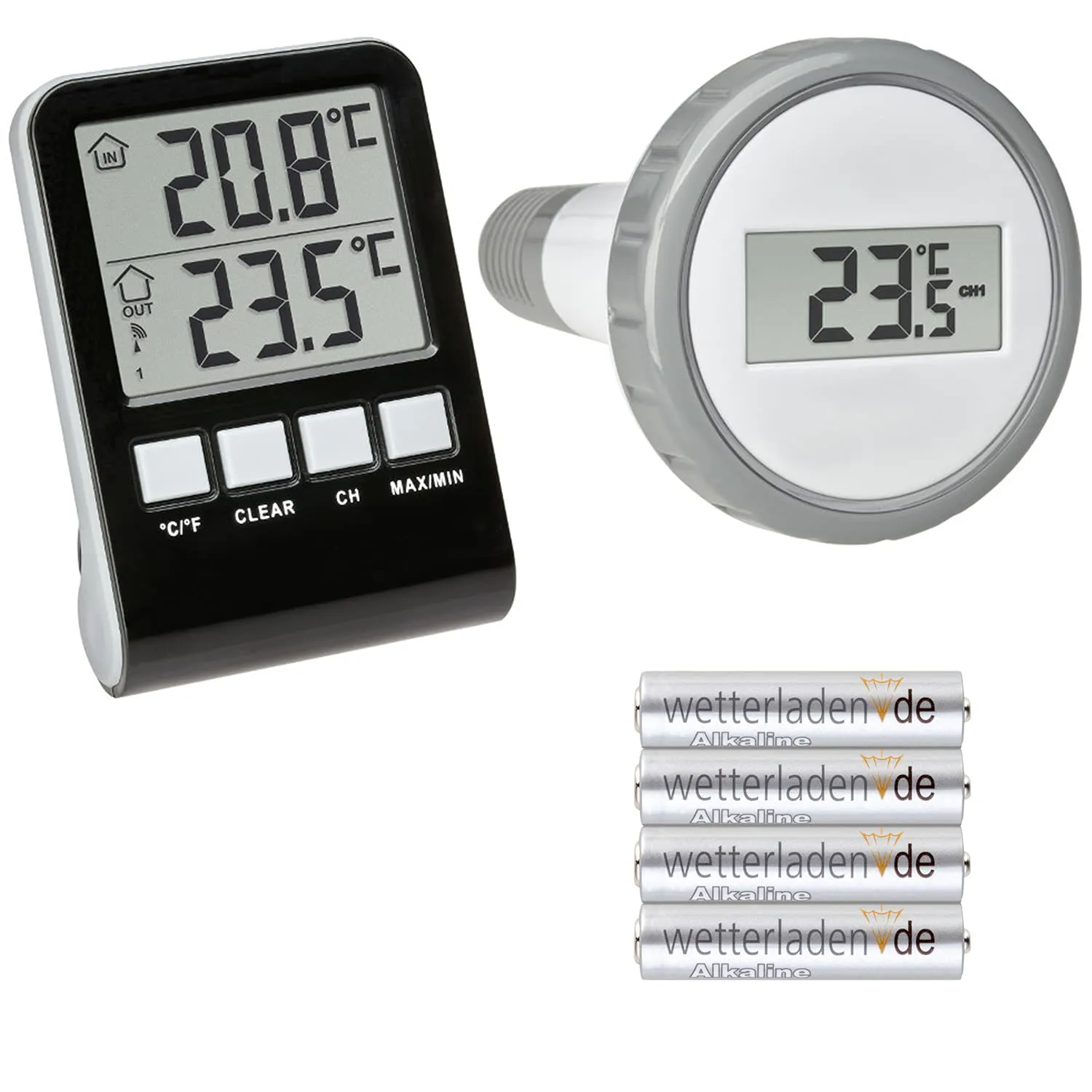 TFA Dostmann Palma 30.3067.10 Funk-Poolthermometer
