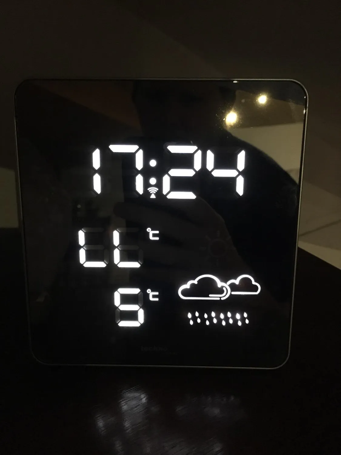 Technoline WS 6825 Wetterstation Spiegeldisplay Funk