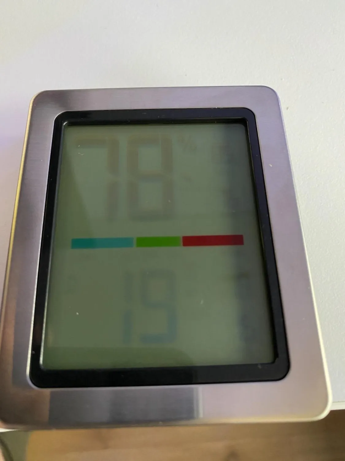 TFA Dostmann Exacto 30.5047.54 Thermo-Hygrometer silber