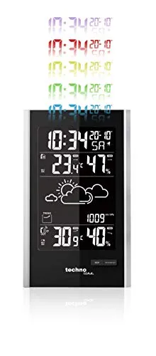 Technoline WS 9060 Wetterstation Schwarz-Silber