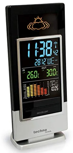 Technoline WS 6502 Wetterstation Farbdisplay 3 Sender möglich