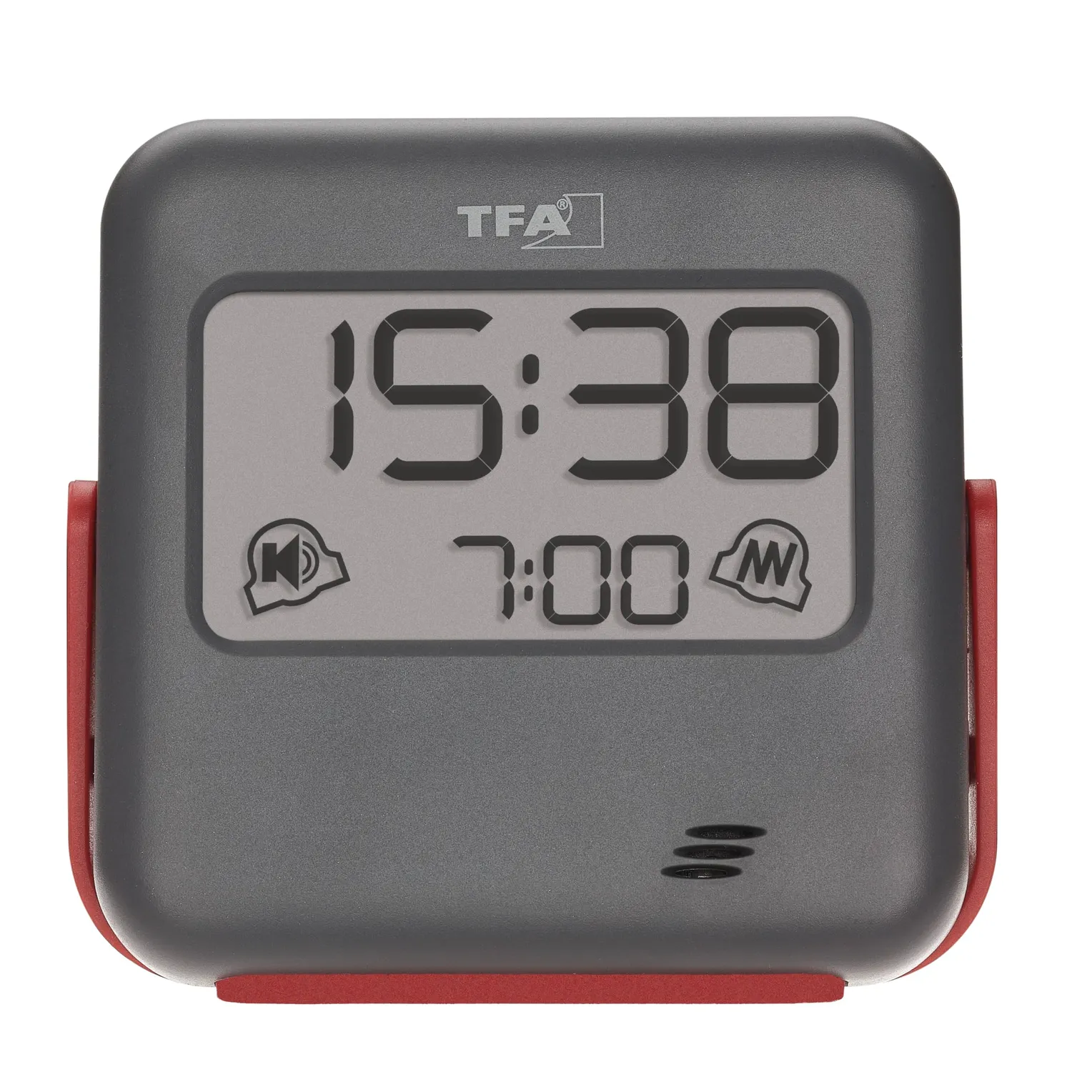 TFA Dostmann Buzz 60.2031.10 Reisewecker Vibration grau