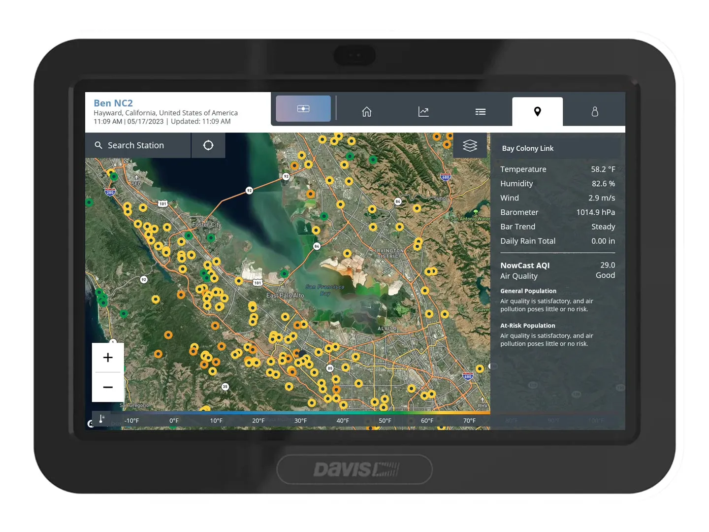 Davis WeatherLink Console 6313 Konsole WLAN Touch