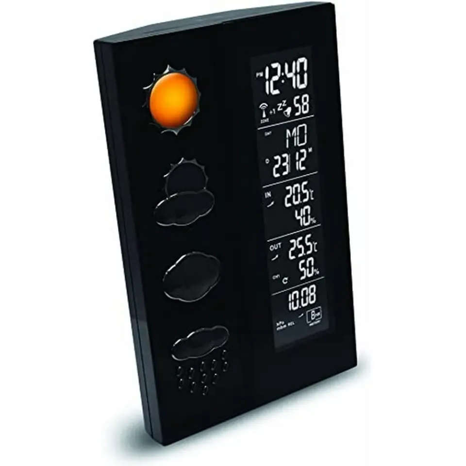 Technoline WS 6650 Wetterstation mit LED-Wettersymbolen