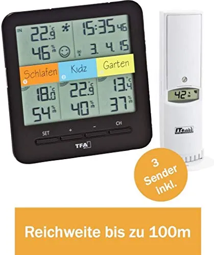 TFA Dostmann 31.4007.02 WeatherHub Starter-Set weiß