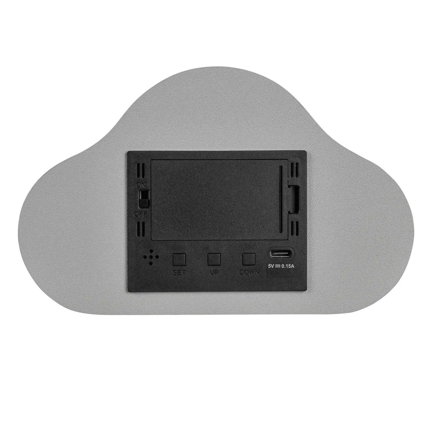 TFA Dostmann Clocco Cloud 60.2040 Kinderwecker grau Wolke