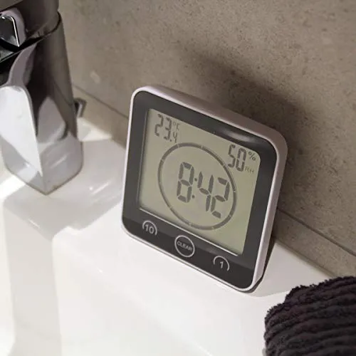 TFA Dostmann 60.4001.10 Küchenuhr grau Timer Thermo