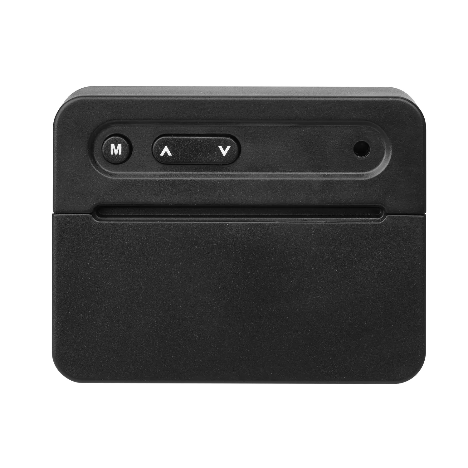 TFA Dostmann 60.2044.01 Mini Wecker digital schwarz mit Temperatur