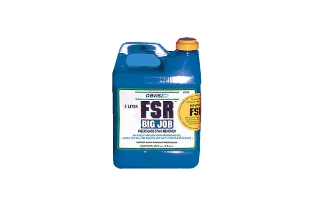 Davis FSR 792 Gel Fleckentferner Fiberglas Rost Wasserlinie
