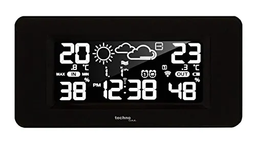 Technoline WS 6445 Funk-Wetterstation Farbdisplay Sensor