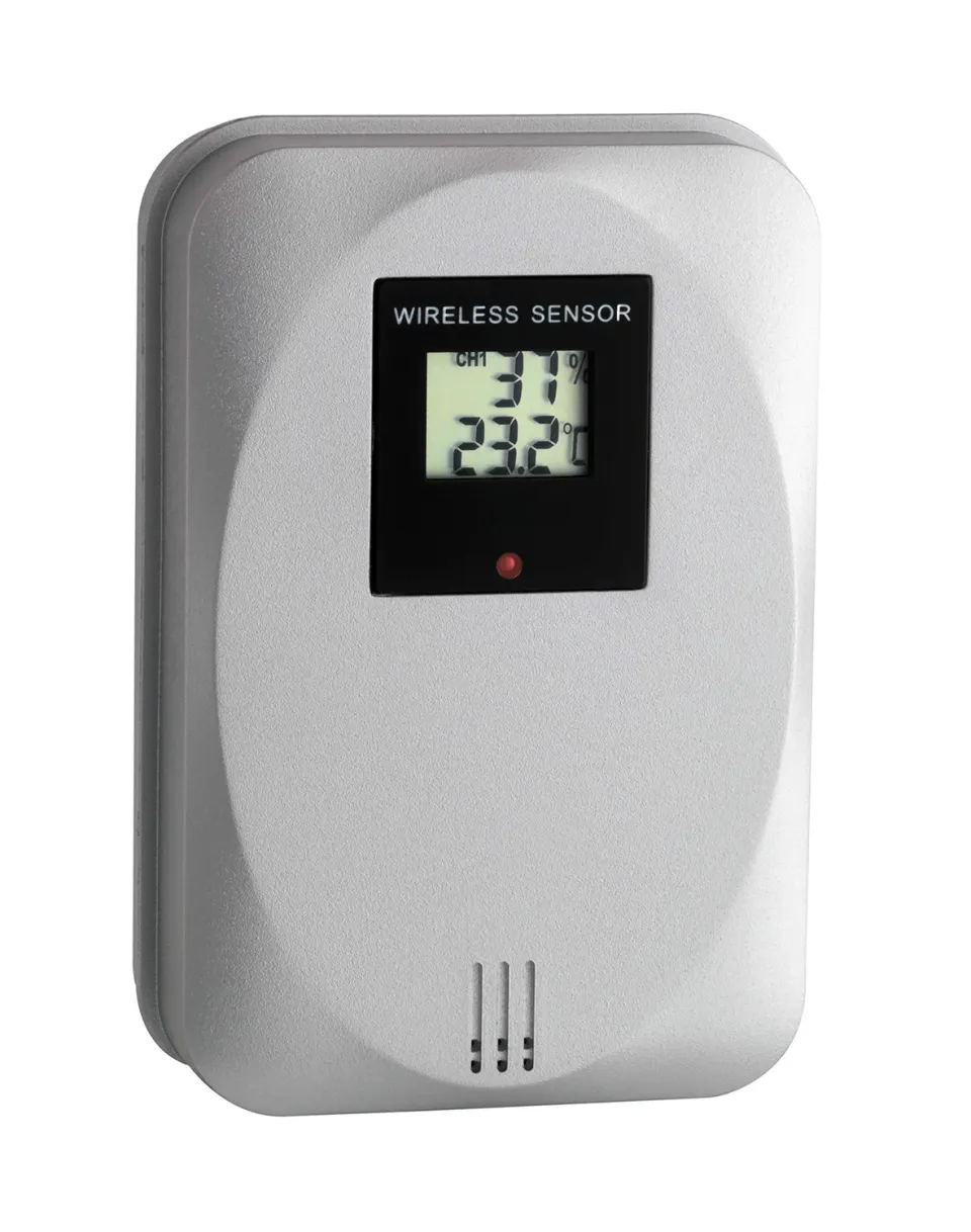 TFA Dostmann 30.3169 Thermo-Hygrosender für Quadro weiß