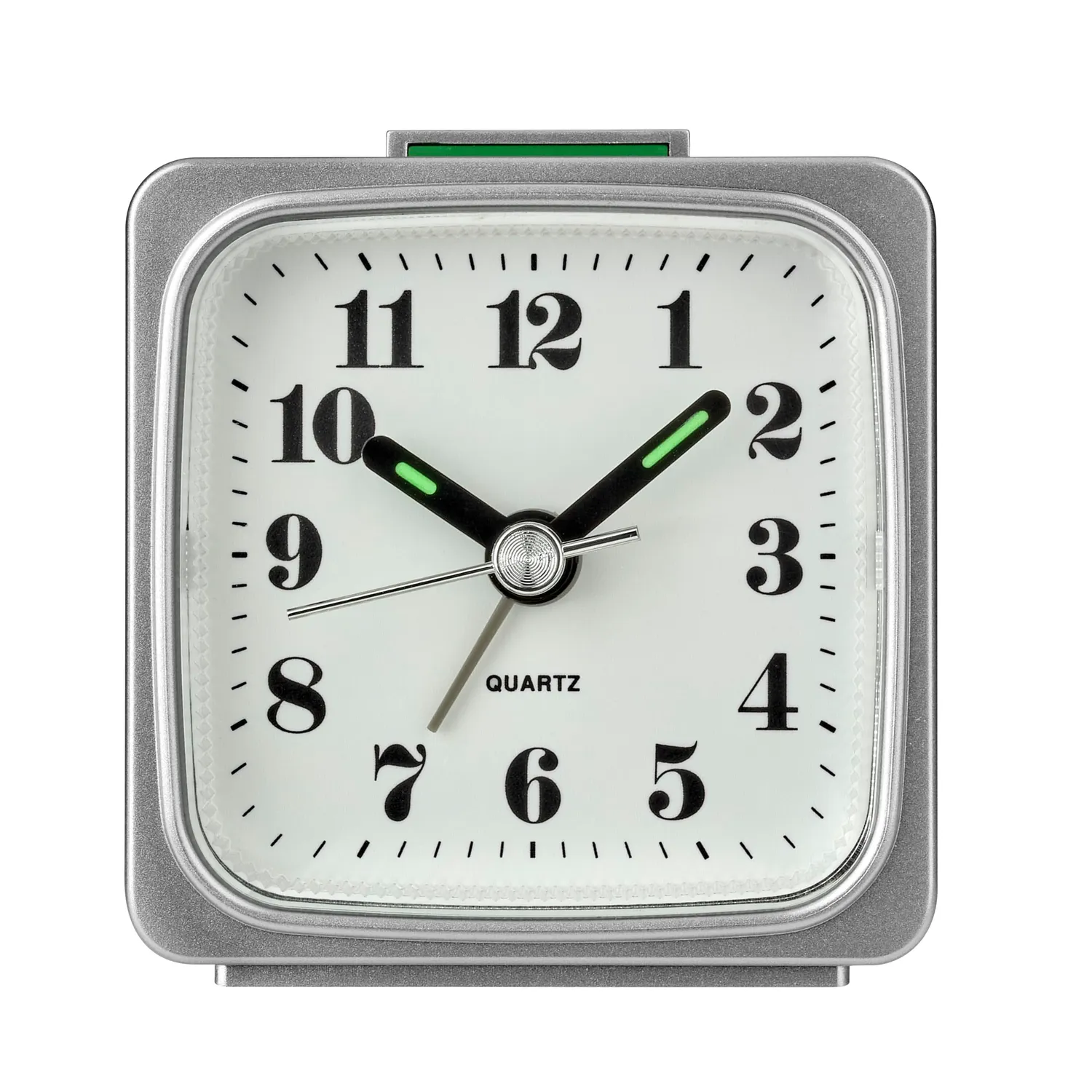 TFA Dostmann 98.1079 Wecker Analog Silber Mini