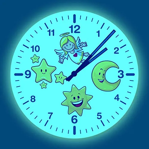 Technoline Clupy WT7160 Kinderwanduhr 30 cm nachtleuchtend