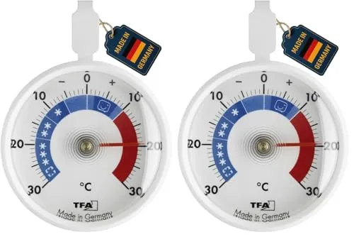 TFA Dostmann 14.4006 Kühlthermometer analog weiß 72 mm