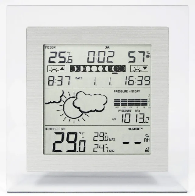 Technoline WS 9257-IT Wetterstation Luftdruckhistorie