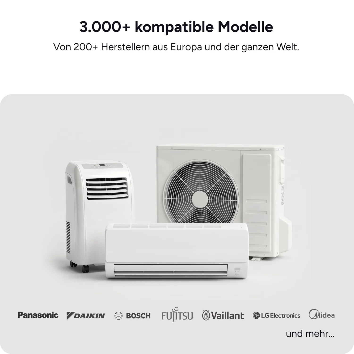 tado° V3+ Klimaanlagensteuerung mit Standfuß WLAN