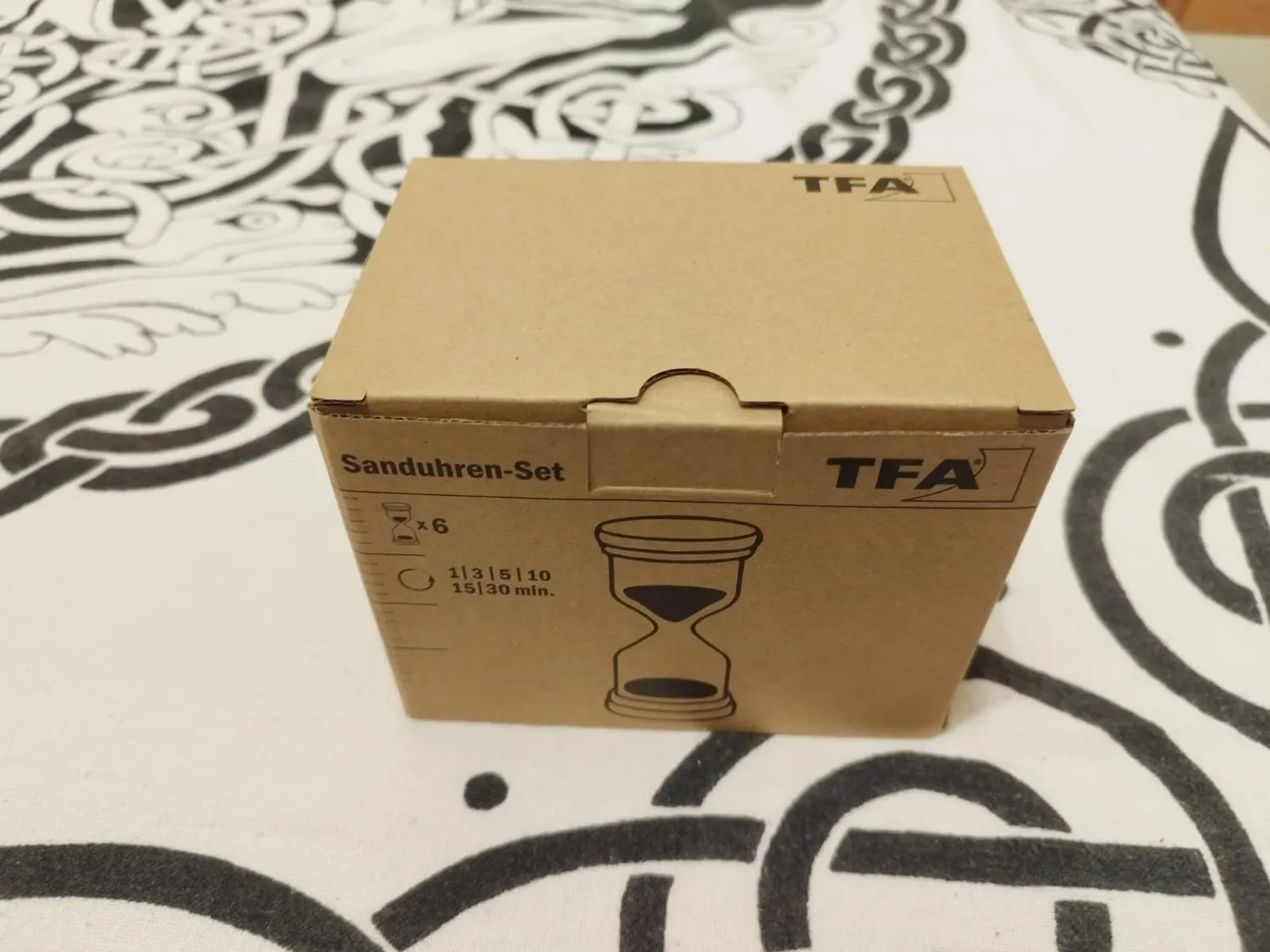 TFA Dostmann 18.6012.30 Sanduhr-Set 6-teilig bunt Glas