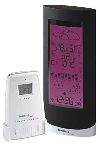 Technoline WS 6501 Wetterstation Funk Mondphase Farbdisplay