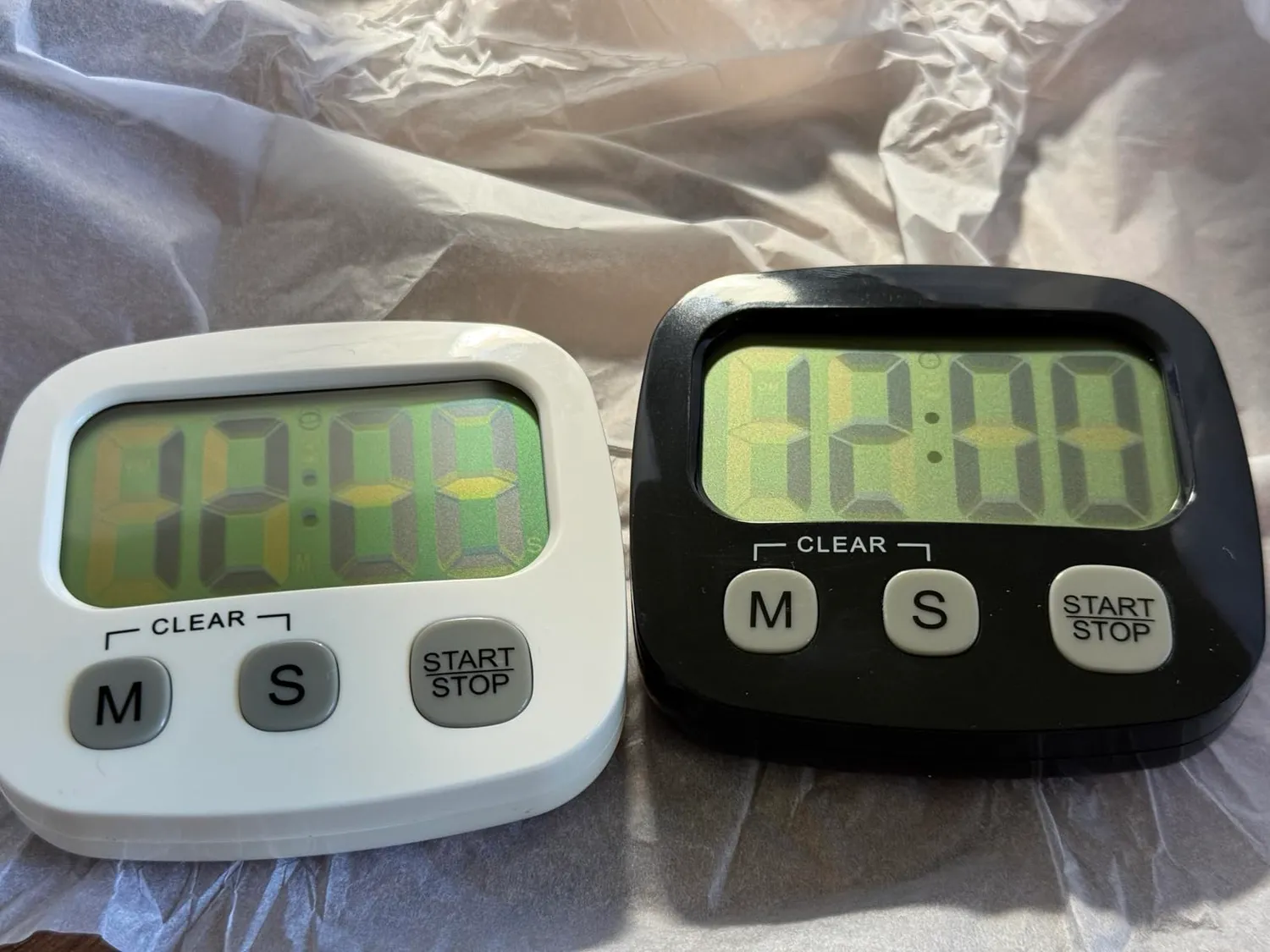 TFA Dostmann Cube 38.2057.40.02 Timer 2er-Set Uhr