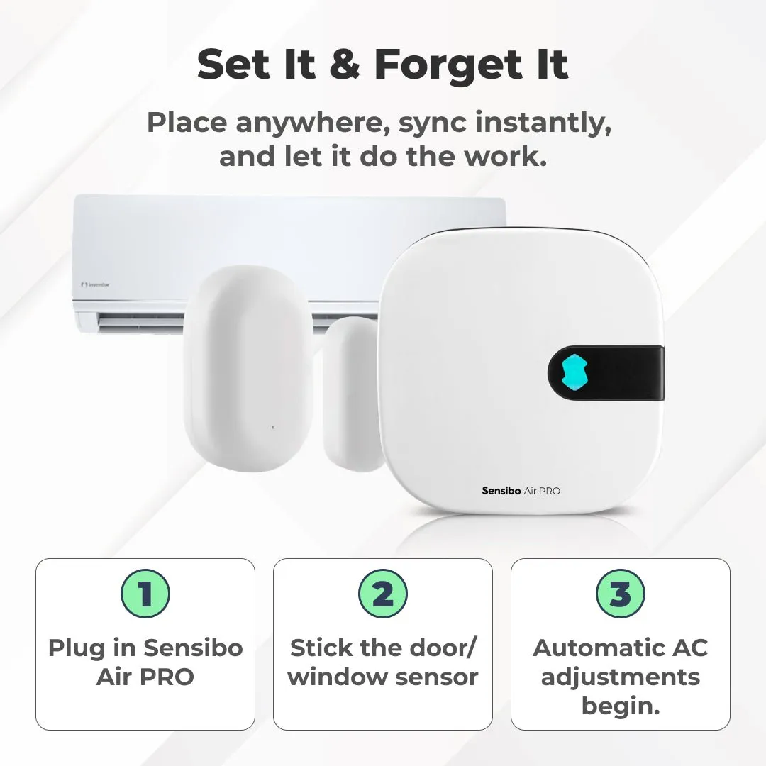 Sensibo Air Pro Klimasteuerung + Türsensor Kit